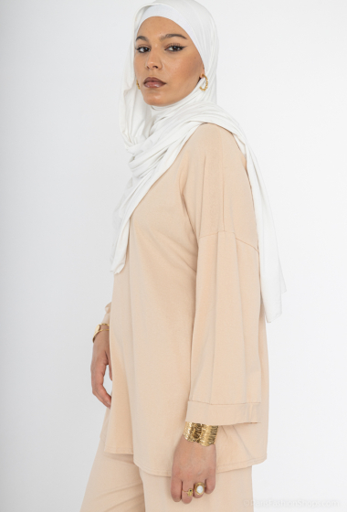 Wholesaler IDEAL OUTFIT - Long sleeve cotton tunic