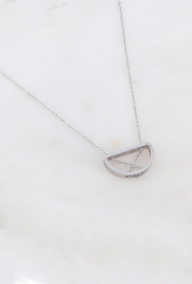 Wholesaler Ikita Paris - Necklace with ring pendant