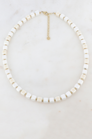 Wholesaler Ikita Paris - Necklace with ceramic beads