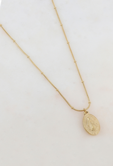 Wholesaler Ikita Paris - Necklace - Madonna pendant
