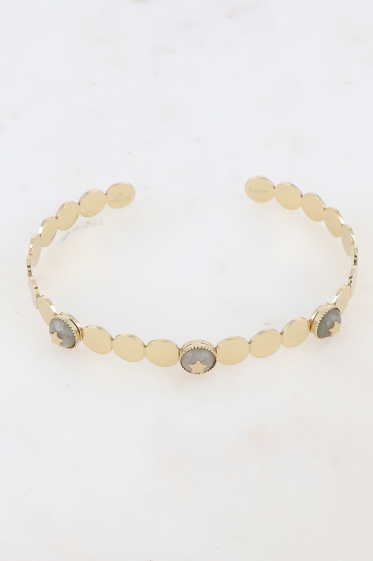 Wholesaler Ikita Paris - Bangle with natural stones