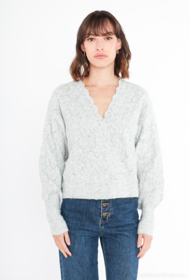 Wholesaler Ikoone&Bianka - Wrap sweater