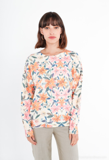 Wholesaler Ikoone&Bianka - Printed sweater