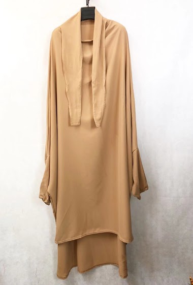 Wholesaler I'Mod - Abaya 2 pieces jilbab and skirt in medina silk