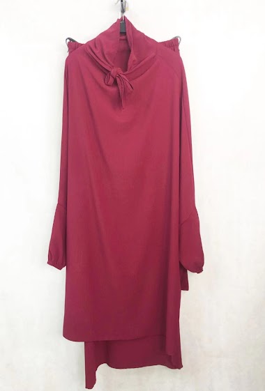 Wholesaler I'Mod - Abaya 2 pieces jilbab and skirt in jazz