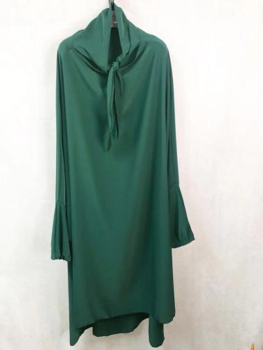 Wholesaler I'Mod - 2 piece jilbab with pants in medina silk