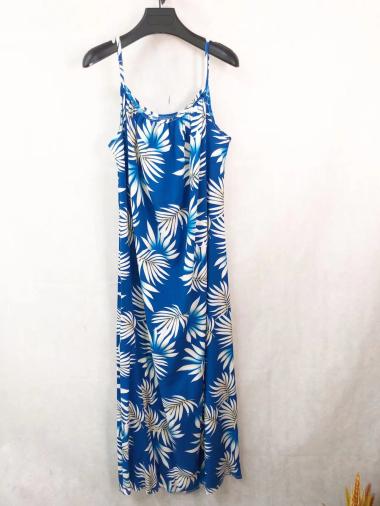 Wholesaler I'Mod - Long dress with floral print strap