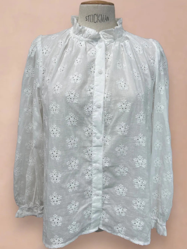 Wholesaler In April 1986 - Embroidered shirt