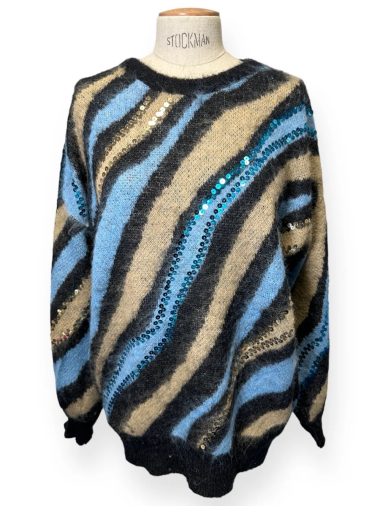 Wholesaler In April 1986 - Sequin sweater