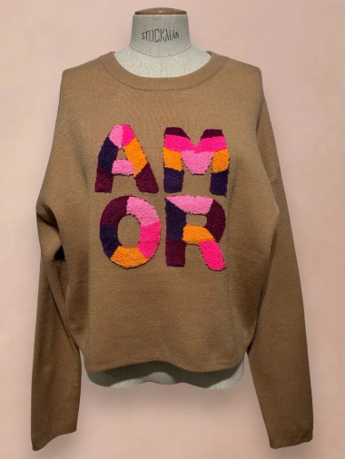 Wholesaler In April 1986 - “AMOR” sweater