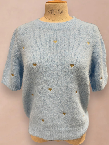 Wholesaler In April 1986 - Golden heart sweater