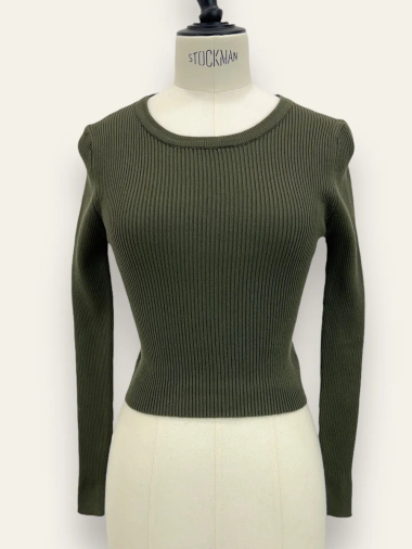 Wholesaler In April 1986 - Round neck sweater