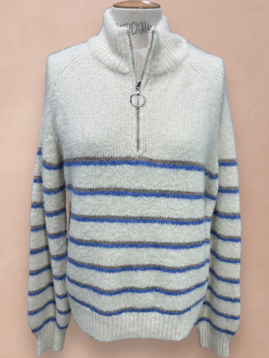 Wholesaler In April 1986 - Striped sweater