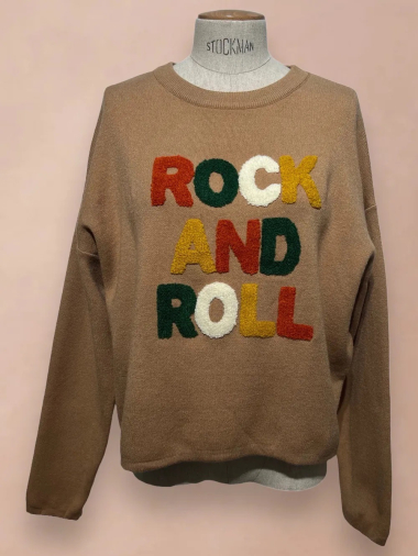 Wholesaler In April 1986 - “ROCK AND ROLL” sweater
