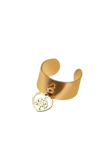 Großhändler Les Précieuses - Arb-Ring aus goldenem Edelstahl
