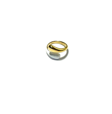 Wholesaler Les Précieuses - Kim gold stainless steel ring