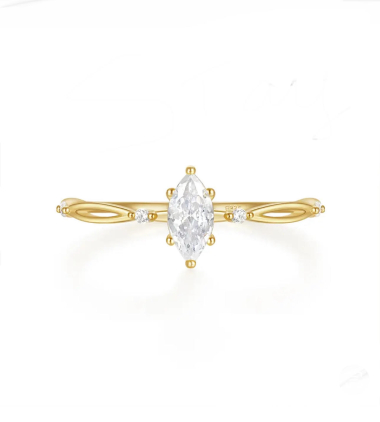 Wholesaler Les Précieuses - Gold Stay ring