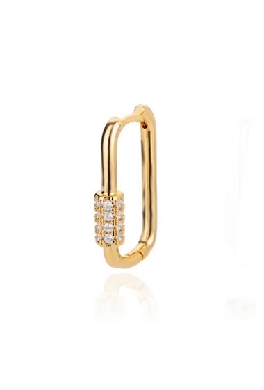 Wholesaler Les Précieuses - Earrings Ylla gold stainless steel