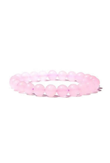 Grossiste Les Précieuses - Bracelet Agathe pierre naturelle quartz rose