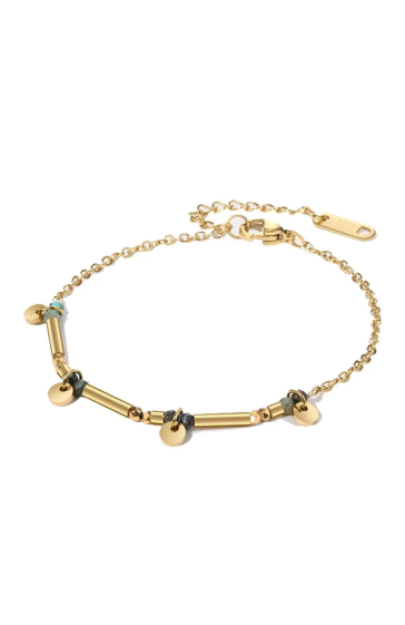 Wholesaler Les Précieuses - Aron golden stainless steel bracelet