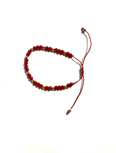 Grossiste Les Précieuses - Bracelet Etia perle et cordon