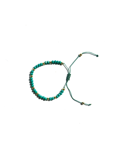 Wholesaler Les Précieuses - Etia pearl and cord bracelet