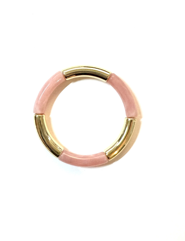 Wholesaler Les Précieuses - Colorful marbled Jell bead bracelet