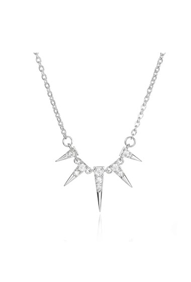 Wholesaler Les Précieuses - Adams necklace silver stainless steel