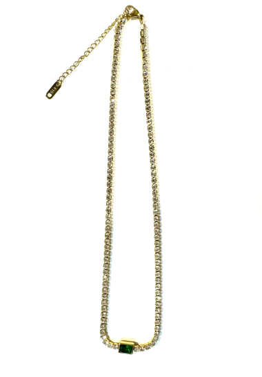 Wholesaler Les Précieuses - Cake necklace gold stainless steel