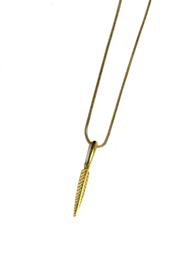 Großhändler Les Précieuses - Cesar-Halskette aus Edelstahl