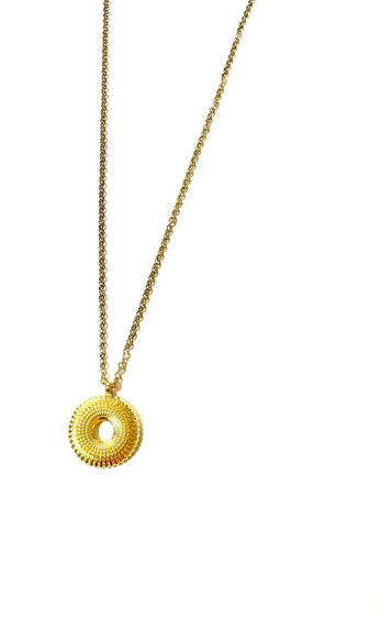 Wholesaler Les Précieuses - Gold stainless steel Isis necklace