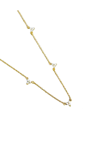 Wholesaler Les Précieuses - Gold Selena necklace