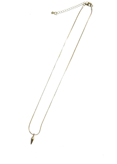 Großhändler Les Précieuses - Vito-Halskette aus Edelstahl