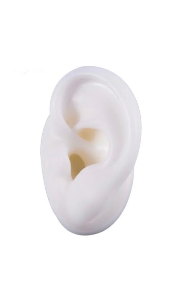 Wholesaler Les Précieuses - White silicone ear