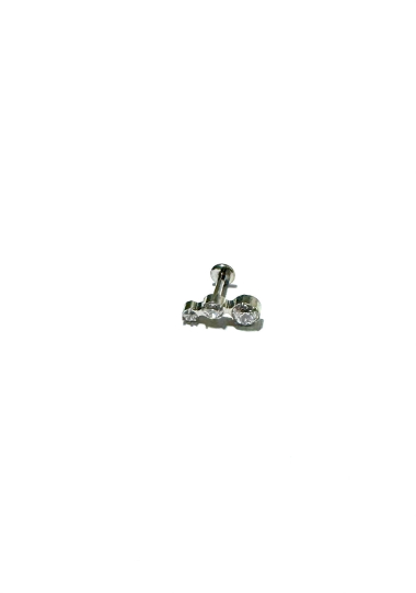 Wholesaler Les Précieuses - Balor piercing silver titanium G23 ASTM F136