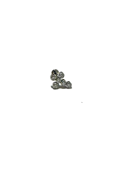 Wholesaler Les Précieuses - Klyde piercing silver titanium G23 astm f136