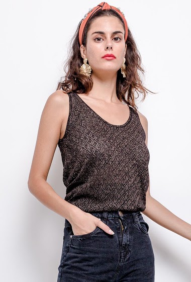 Wholesaler Indie + Moi - BERYL Shiny knitted skinny top
