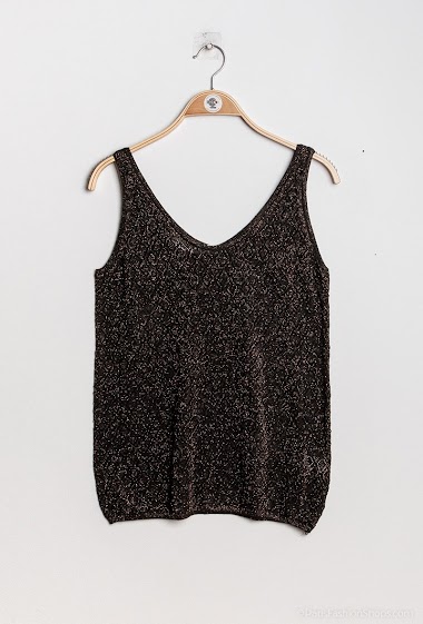 Wholesaler Indie + Moi - BERYL Sparkly knit tank top