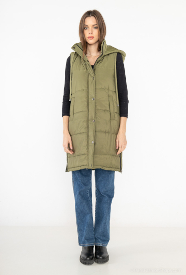 Wholesaler Indie + Moi - Sleeveless down jacket with hood COOPER
