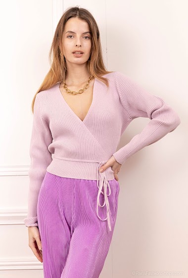 Wholesaler Indie + Moi - CELESTE Wrap sweater