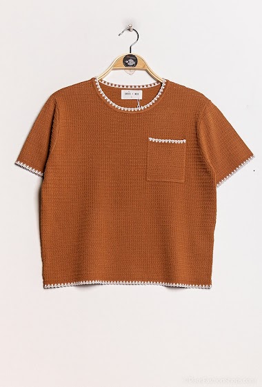 Wholesaler Indie + Moi - MAXINE Knit t-shirt