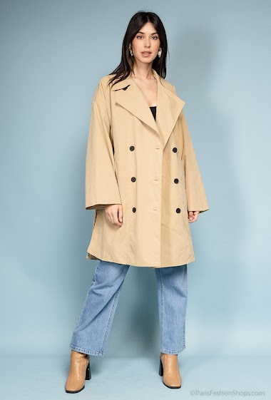 Grossiste Indie + Moi - Trench oversize JORDANE