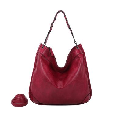 Wholesaler Ines Delaure - Soft shopping bag, braided handle