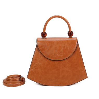 Wholesaler Ines Delaure - Handbag with detail on handles