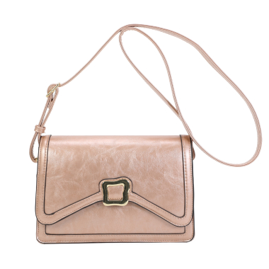 Wholesaler Ines Delaure - Gold buckle shoulder bag