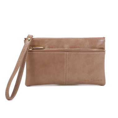 Wholesaler Ines Delaure - Faux leather pencil case/pouch
