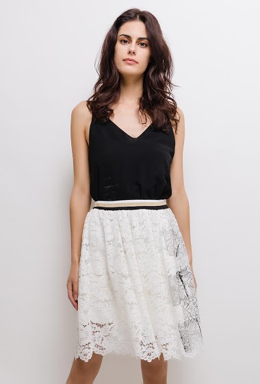 Wholesaler GG LUXE - Lace skirt