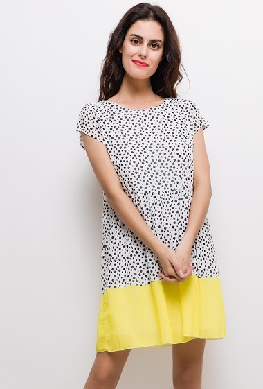 Wholesaler GG LUXE - Spotted dress