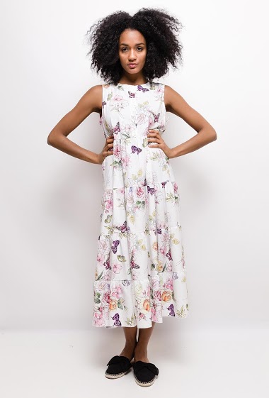Wholesaler GG LUXE - Maxi floral dress