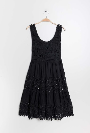 Großhändler GG LUXE - Dress with lace